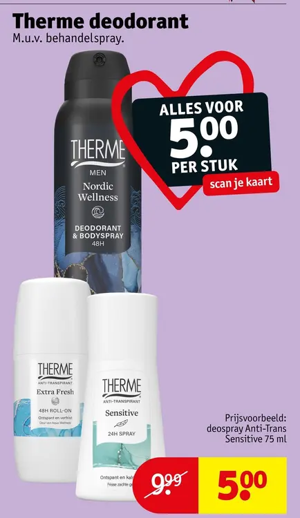 Aanbieding: Therme deodorant