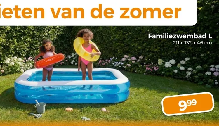 Aanbieding: Familiezwembad L
