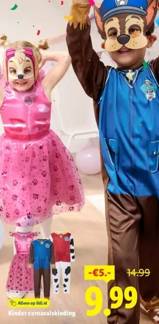 Aanbieding: Paw Patrol kostuum