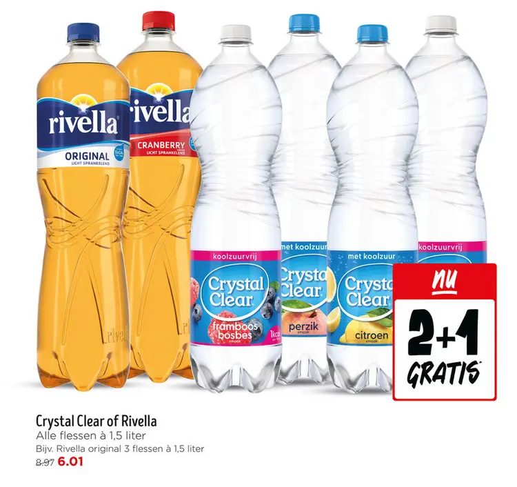 Aanbieding: Crystal Clear of Rivella