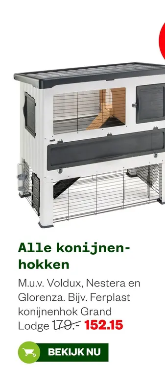 Aanbieding: Alle konijnenhokken