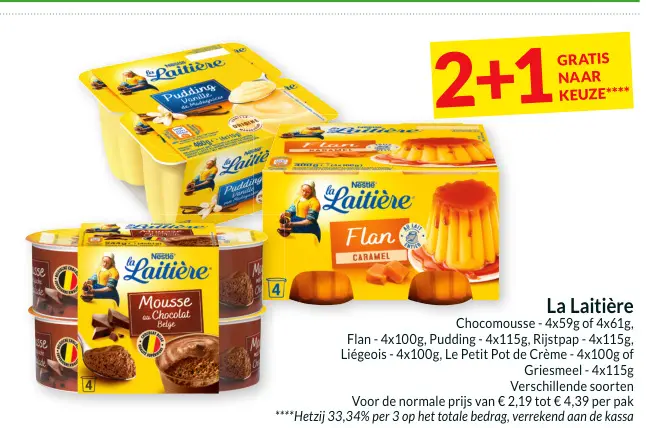 Promotie: La Laitière