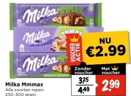Aanbieding: Milka Mmmax