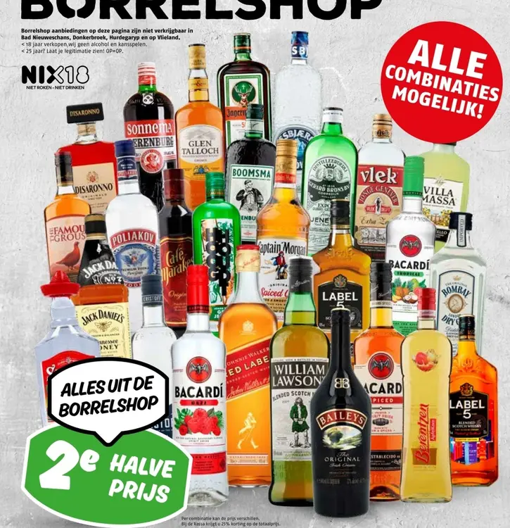 Aanbieding: Alle combinaties mogelijk! Alles uit de Borre