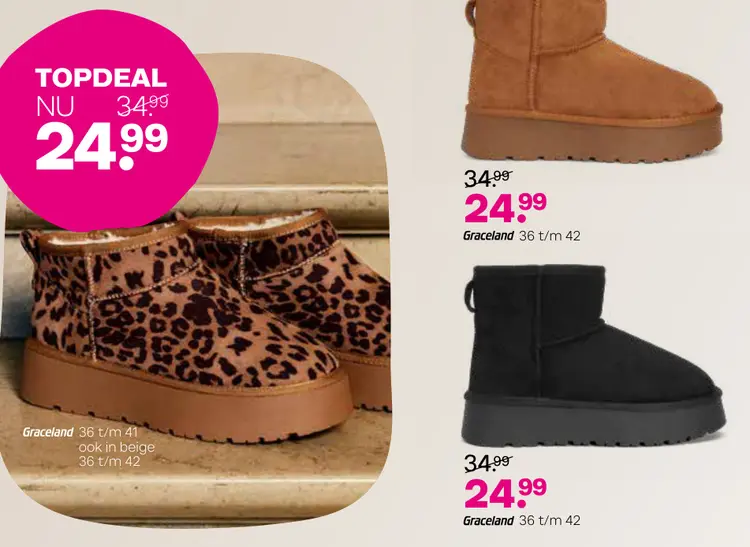 Aanbieding: Graceland Snowboot