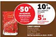 Offre: Lindt LINDOR