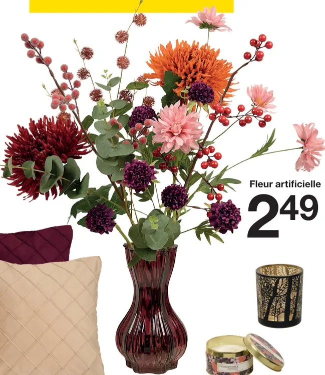 Offre: Fleur artificielle