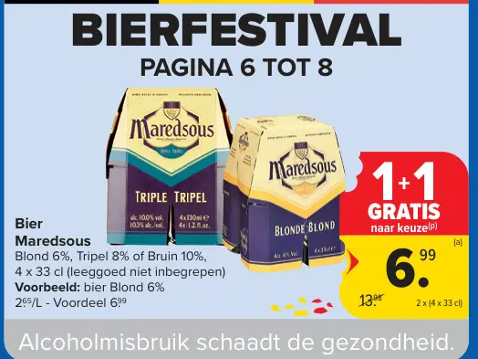 Promotie: Bier Maredsous