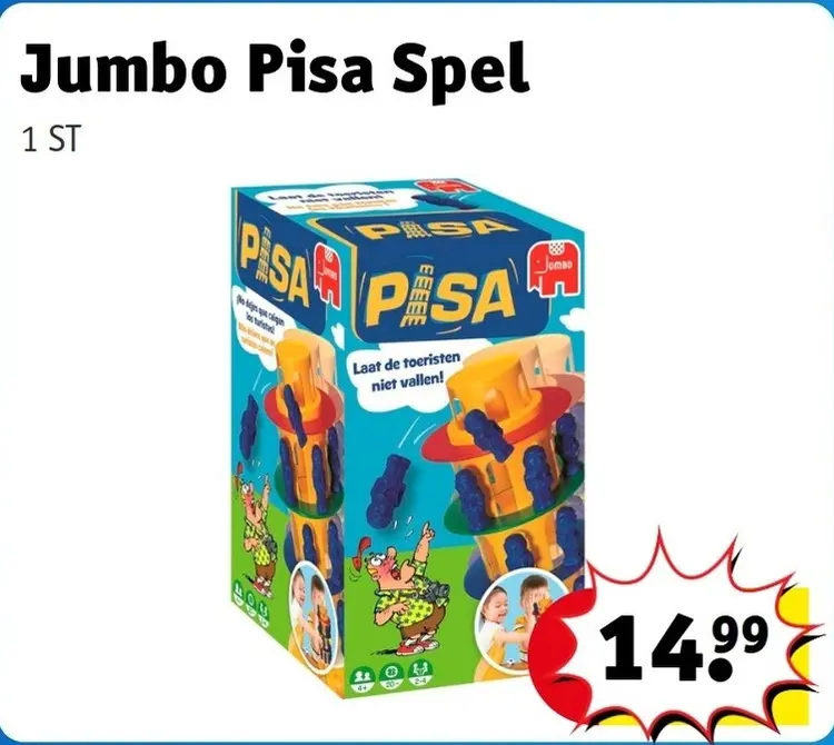 Aanbieding: Pisa Spel