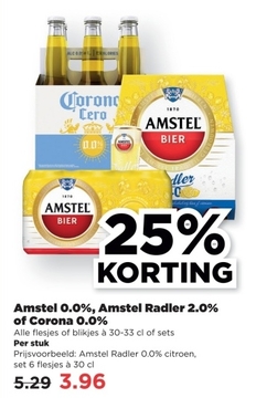 Aanbieding: Amstel Radler 0.0 % citroen 