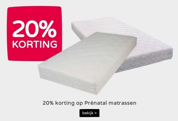 Aanbieding: Pré natal matrassen