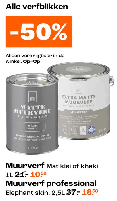 Aanbieding: Verfblikken