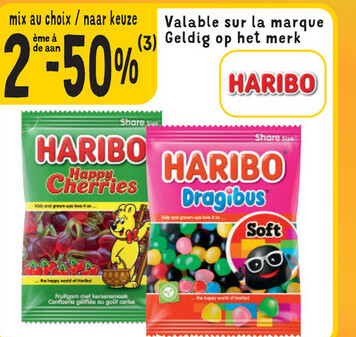 Offre: HARIBO Happy Cherries