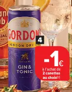 Offre: Gordon's Gin et Smirnoff Ice