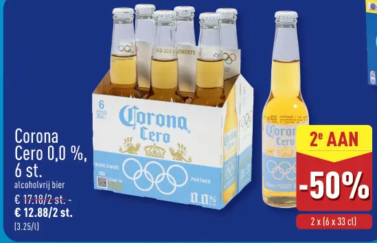 Promotie: Corona Cero 0,0 %