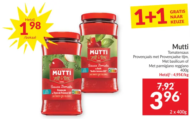 Promotie: Tomatensaus