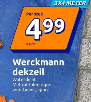 Aanbieding: Werckmann dekzeil