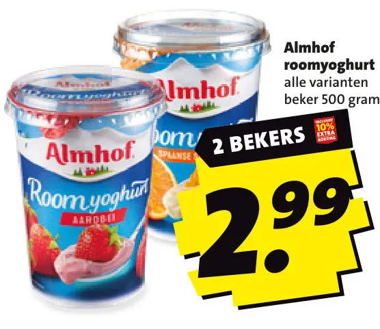 Aanbieding: Roomyoghurt