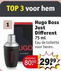 Aanbieding: Hugo Boss Just Different