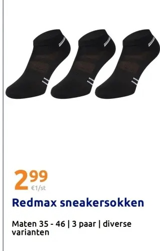Promotie: sneakersokken