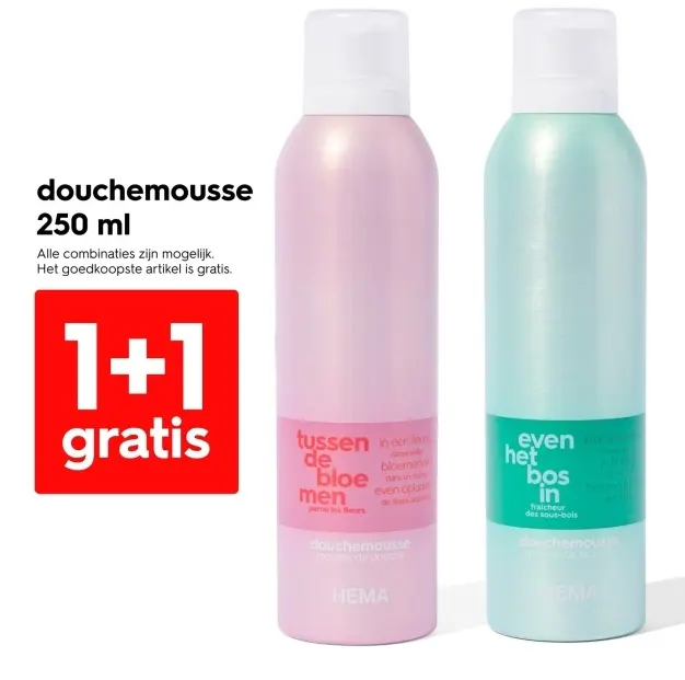 Aanbieding: douchemousse