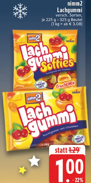 Aanbieding: Lachgummi