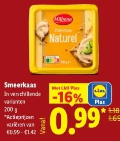 Aanbieding: Smeerkaas
