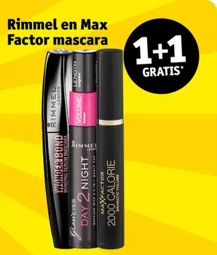 Aanbieding: Rimmel en Max Factor mascara
