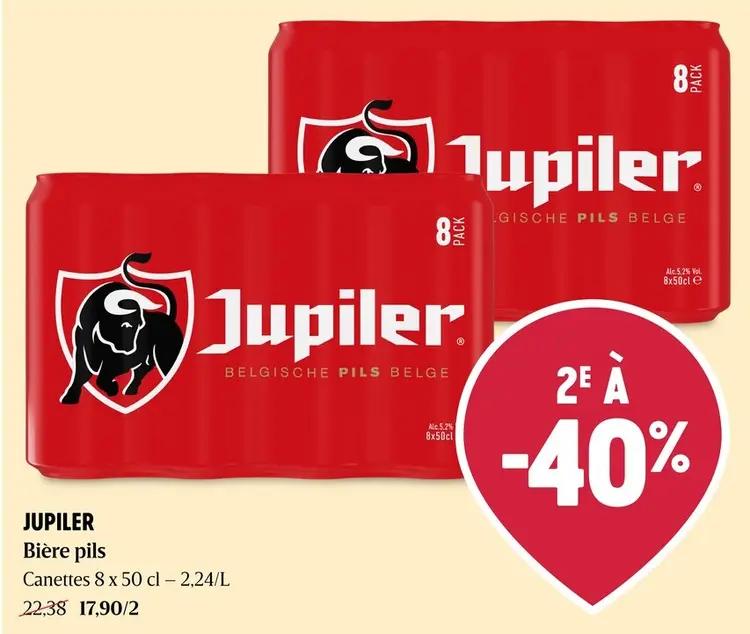 Offre: JUPILER Bière pils