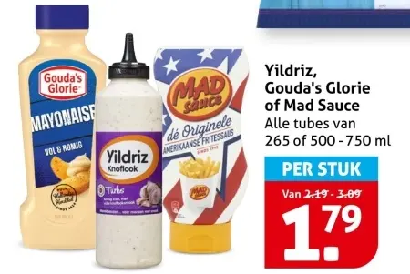 Aanbieding: Yildriz, Gouda's Glorie of Mad Sauce