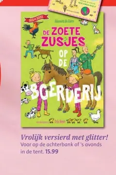 Aanbieding: Vrolijk versierd met glitter!
