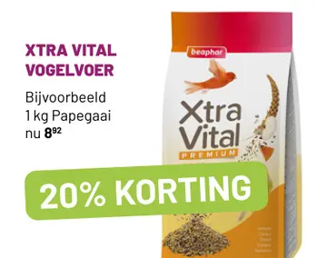 Aanbieding: Xtra vital vogelvoer