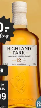 Aanbieding: Highland Park 12 Years 70CL