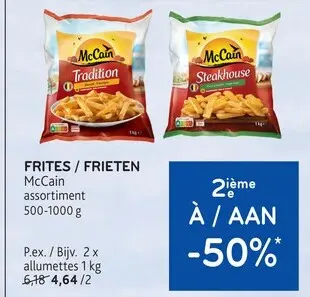 Offre: Frites / frieten