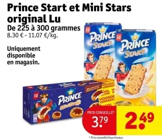 Offre: Prince Start et Mini Stars original Lu