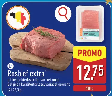 Promotie: Rosbief extra