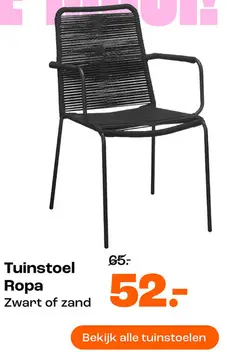 Aanbieding: Tuinstoel Ropa