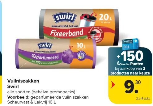 Promotie: Vuilniszakken