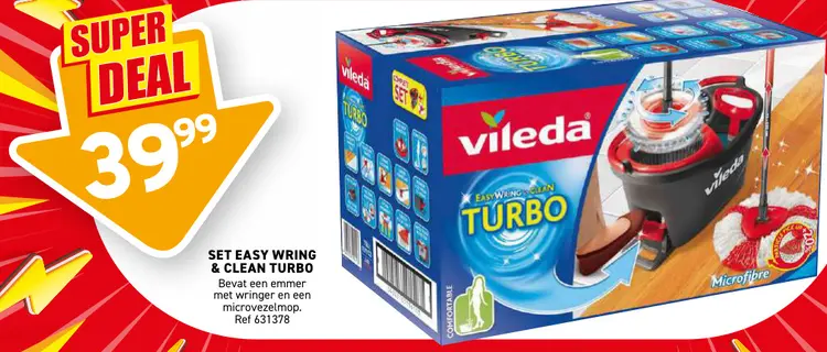 Promotie: Set Easy Wring & Clean Turbo
