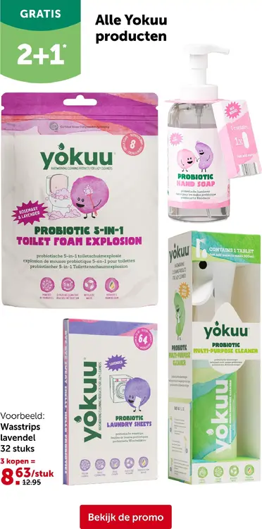 Promotie: Yokuu Producten
