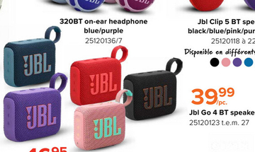 Offre: Jbl Go 4 BT speaker