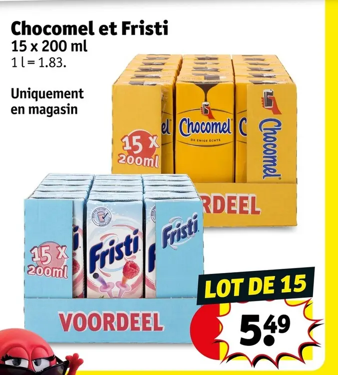 Offre: Chocomel et Fristi