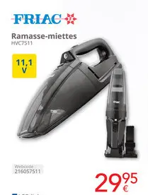 Offre: Ramasse-miettes HVC7511