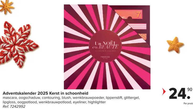 Promotie: Adventskalender 2025 Kerst in schoonheid