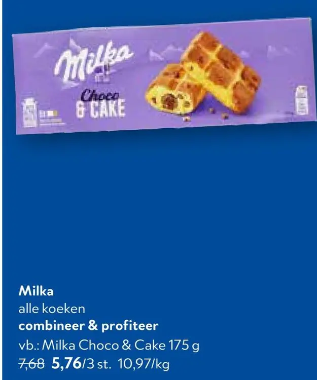 Promotie: Milka Choco & Cake