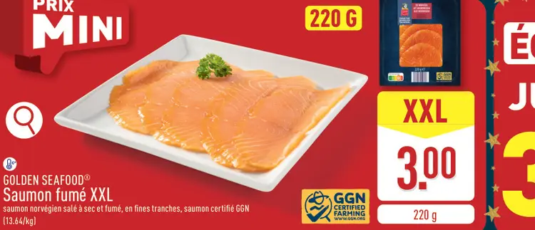 Offre: Saumon fumé XXL