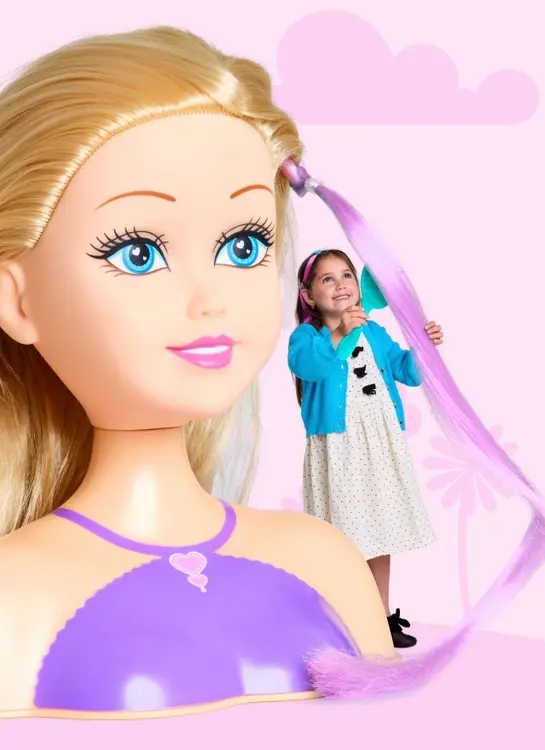 Aanbieding: Barbie Deluxe Stylinghoofd