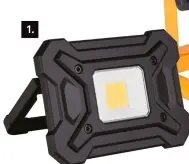 Aanbieding: Handson oplaadbare werklamp grijs