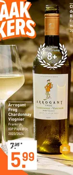 Aanbieding: Arrogant Frog Chardonnay Viognier