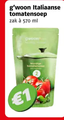 Aanbieding: Italiaanse tomatensoep